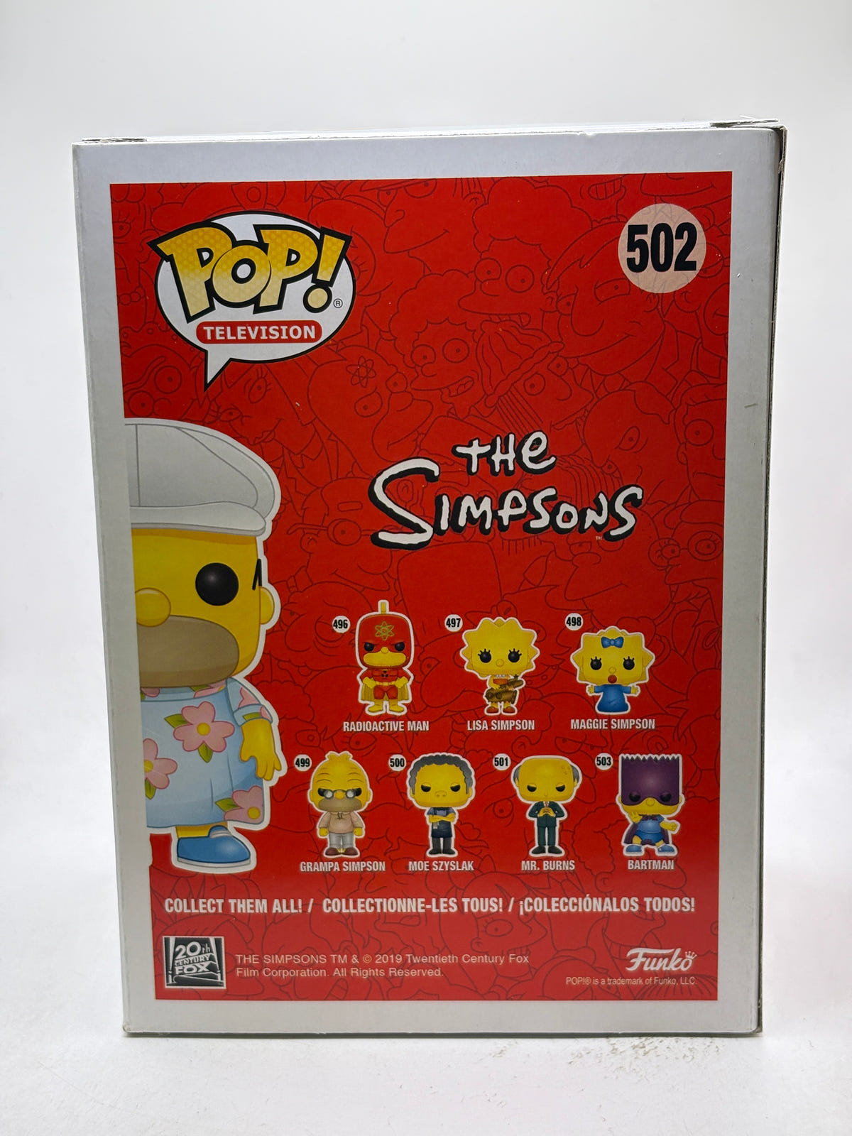 Funko POP! Television The Simpsons #502 Homer MuuMuu SE Vinyl Figure image 3