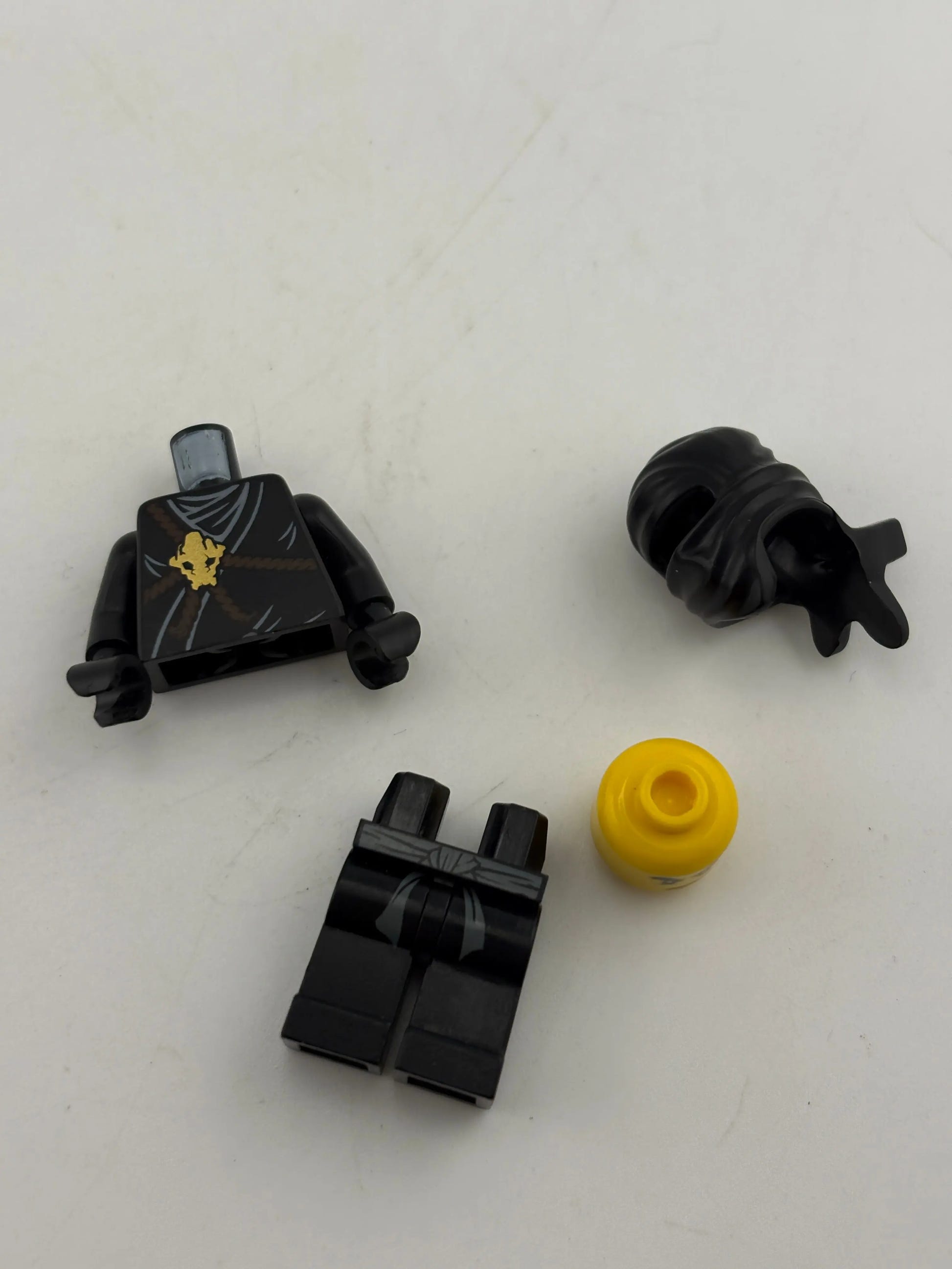 Lego Ninjago Minifigure - Cole njo006 Black Ninja OG minifigure FRENLY BRICKS - Open 7 Days image 3