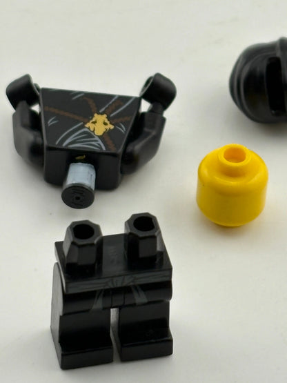 Lego Ninjago Minifigure - Cole njo006 Black Ninja OG minifigure FRENLY BRICKS - Open 7 Days