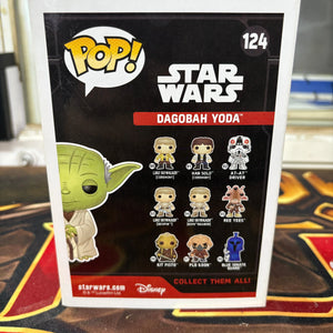 Funko POP! Star Wars Black Box Yoda on Dagobah #124 Vinyl Figure FRENLY BRICKS - Open 7 Days