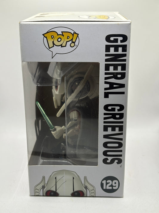 Funko POP! Star Wars #129 General Grievous Vinyl Bobble Head FRENLY BRICKS - Open 7 Days