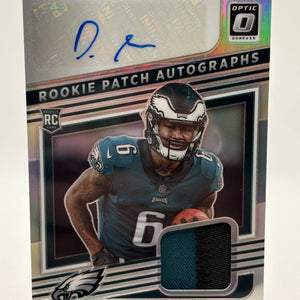 2021 Panini Donruss Optic #RPA-DS Devonta Smith /25 RPA Rookie Auto Silver FRENLY BRICKS - Open 7 Days