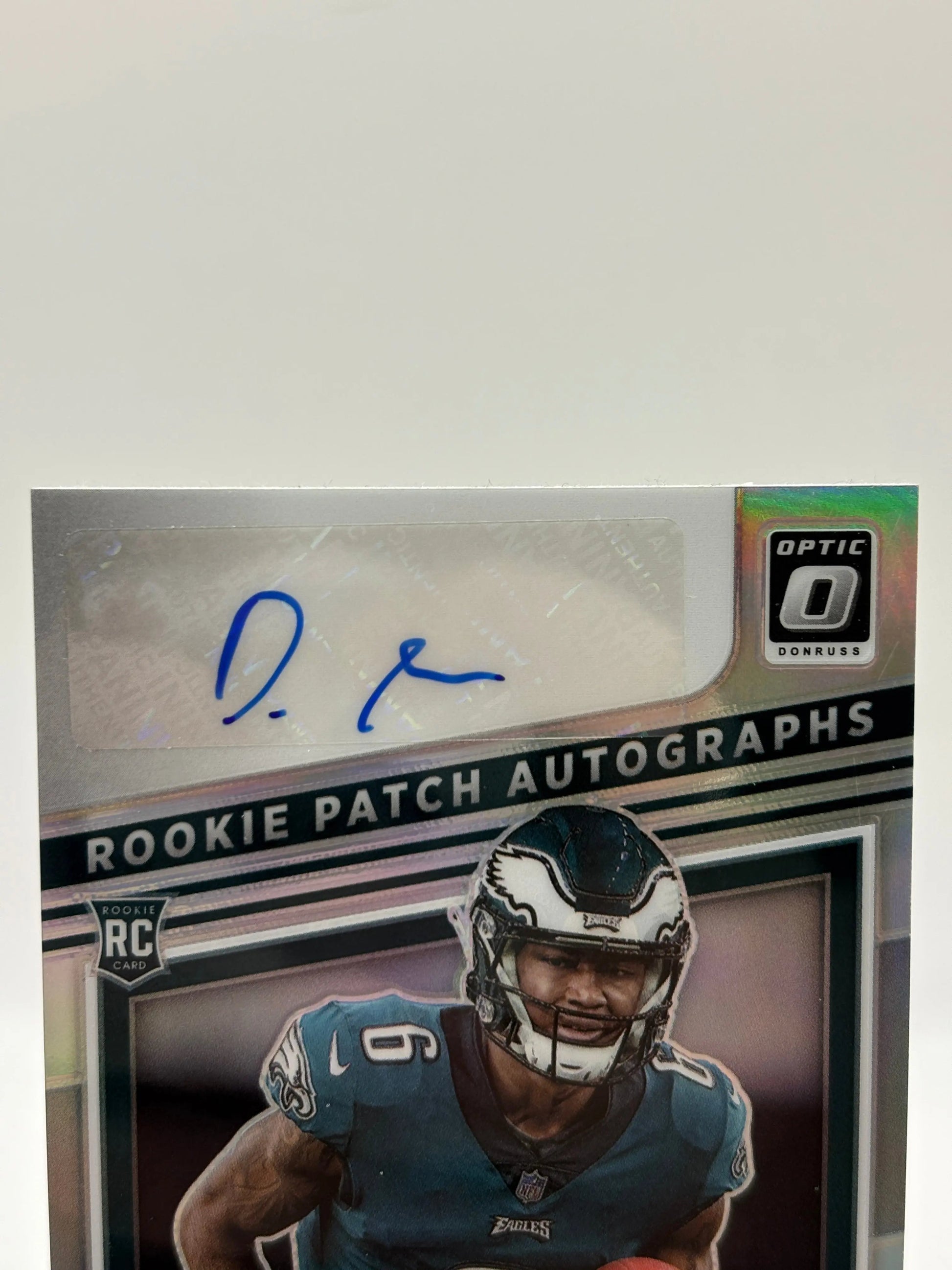 2021 Panini Donruss Optic #RPA-DS Devonta Smith /25 RPA Rookie Auto Silver FRENLY BRICKS - Open 7 Days
