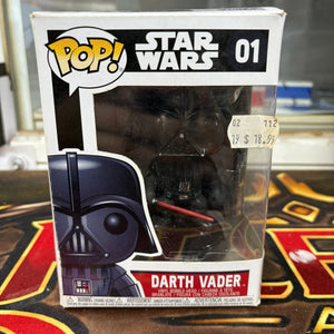 Funko POP! Star Wars #01 Darth Vader Black Label FRENLY BRICKS - Open 7 Days
