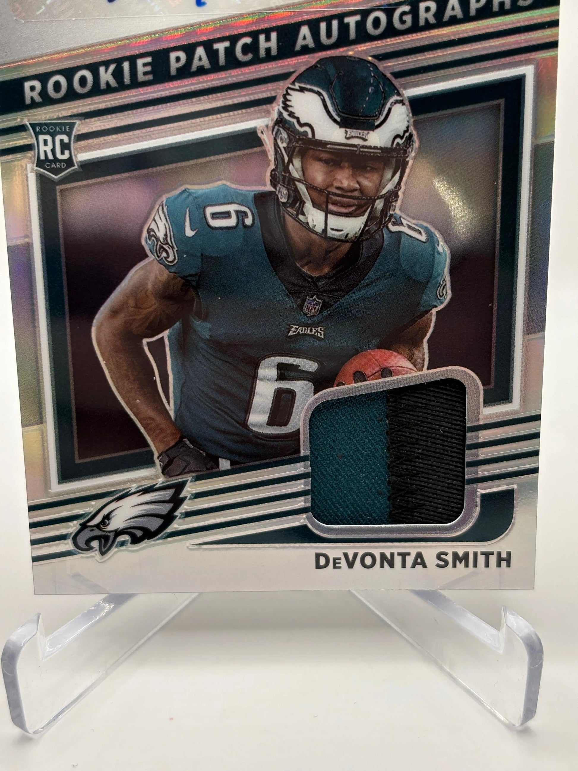 2021 Panini Donruss Optic #RPA-DS Devonta Smith /25 RPA Rookie Auto Silver FRENLY BRICKS - Open 7 Days