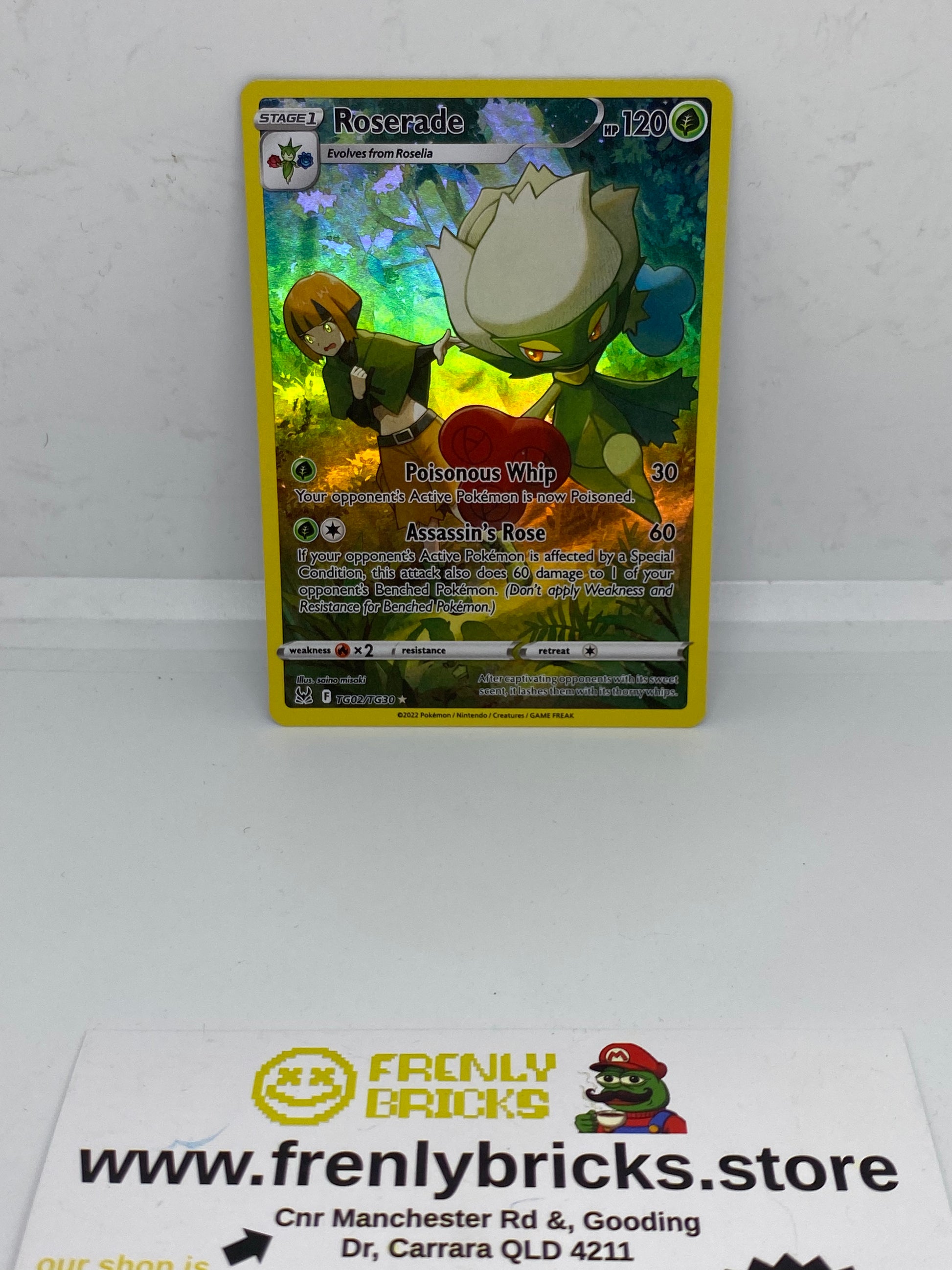 Roserade TG02/TG30 Lost Origin (LP) FRENLY BRICKS - Open 7 Days