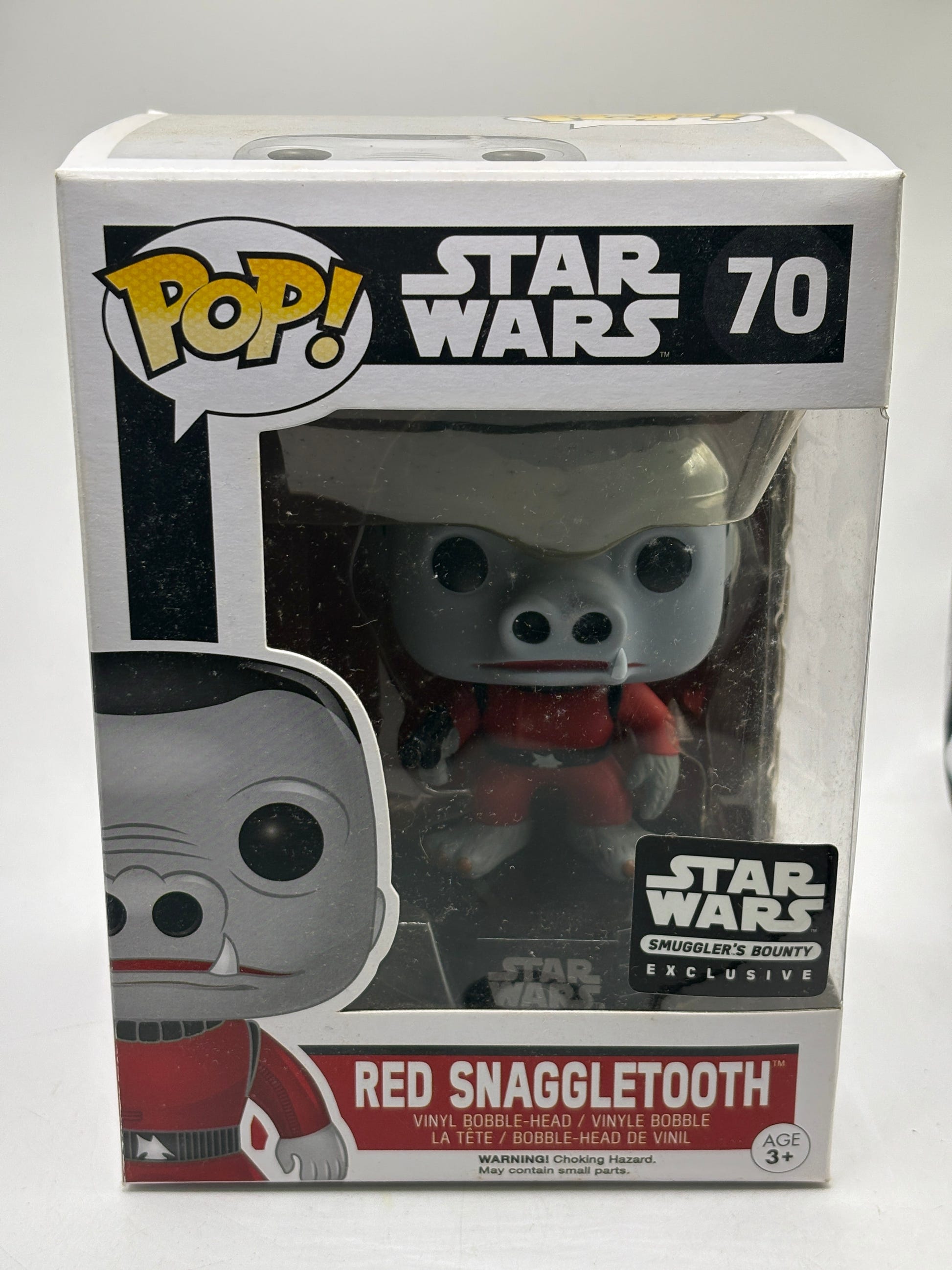 Funko POP! Star Wars #70 Red Snaggletooth Smugglers Bounty Exclusive image 1
