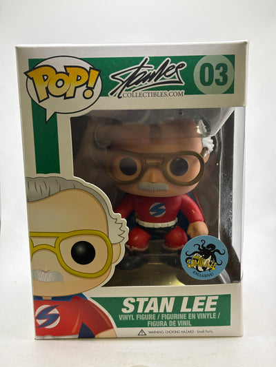 Funko POP! Stan Lee #03 Stan Lee Vinyl Figure Comikaze Exclusive