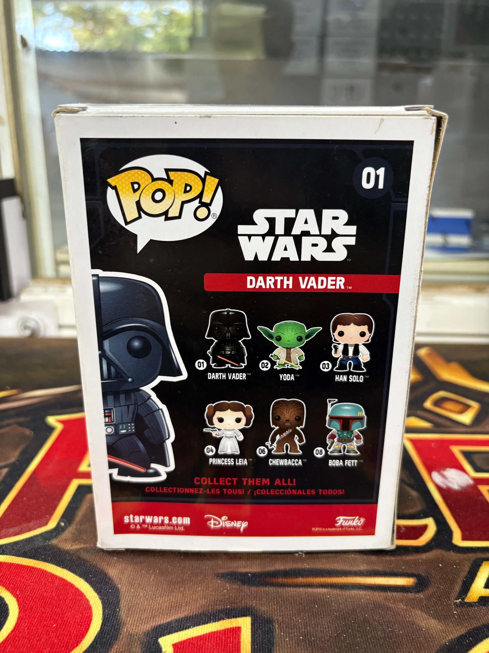 Funko POP! Star Wars #01 Darth Vader Black Label FRENLY BRICKS - Open 7 Days