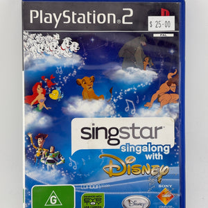 Sony Playstation 2 Video Game - Singstar singalong with Disney FRENLY BRICKS - Open 7 Days