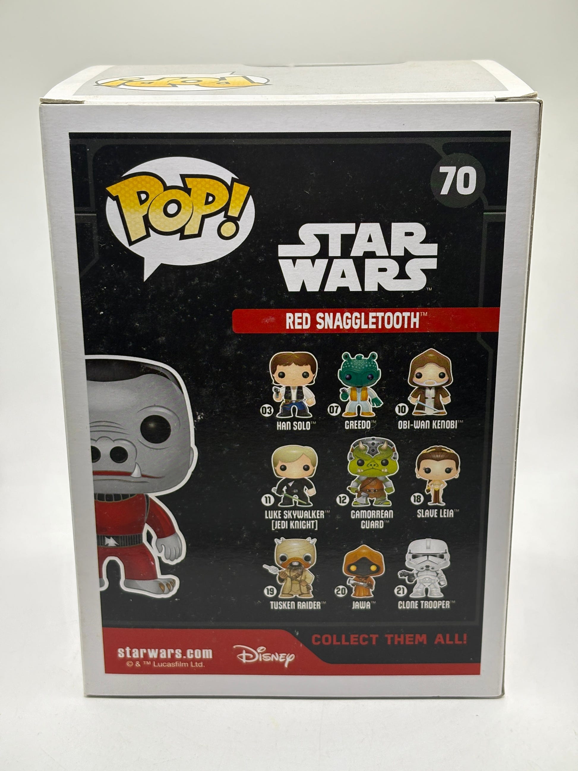 Funko POP! Star Wars #70 Red Snaggletooth Smugglers Bounty Exclusive, photo 3 image 3