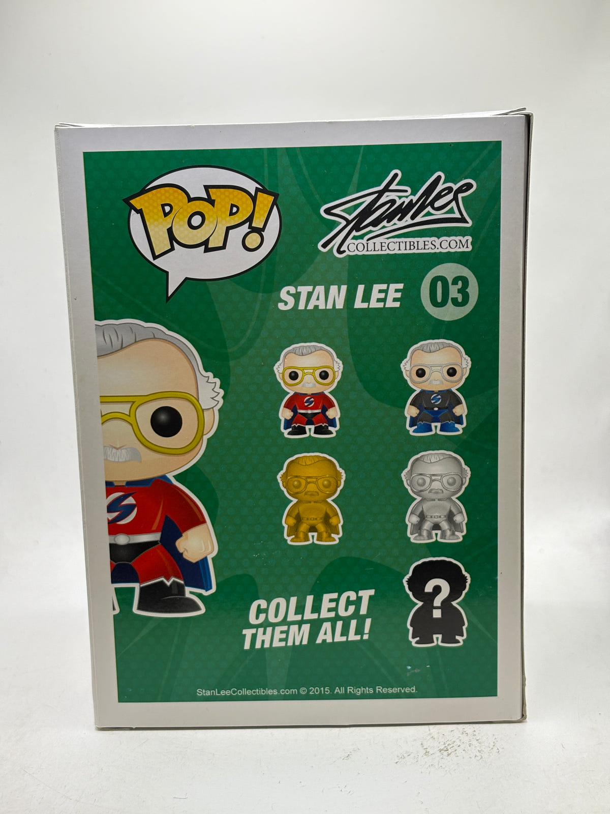 Funko POP! Stan Lee #03 Stan Lee Vinyl Figure Comikaze Exclusive image 3