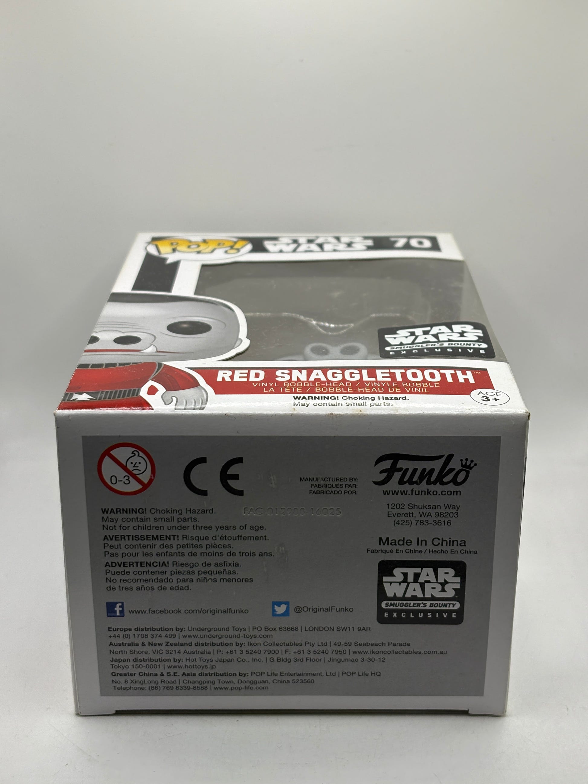 Funko POP! Star Wars #70 Red Snaggletooth Smugglers Bounty Exclusive, photo 6 image 6