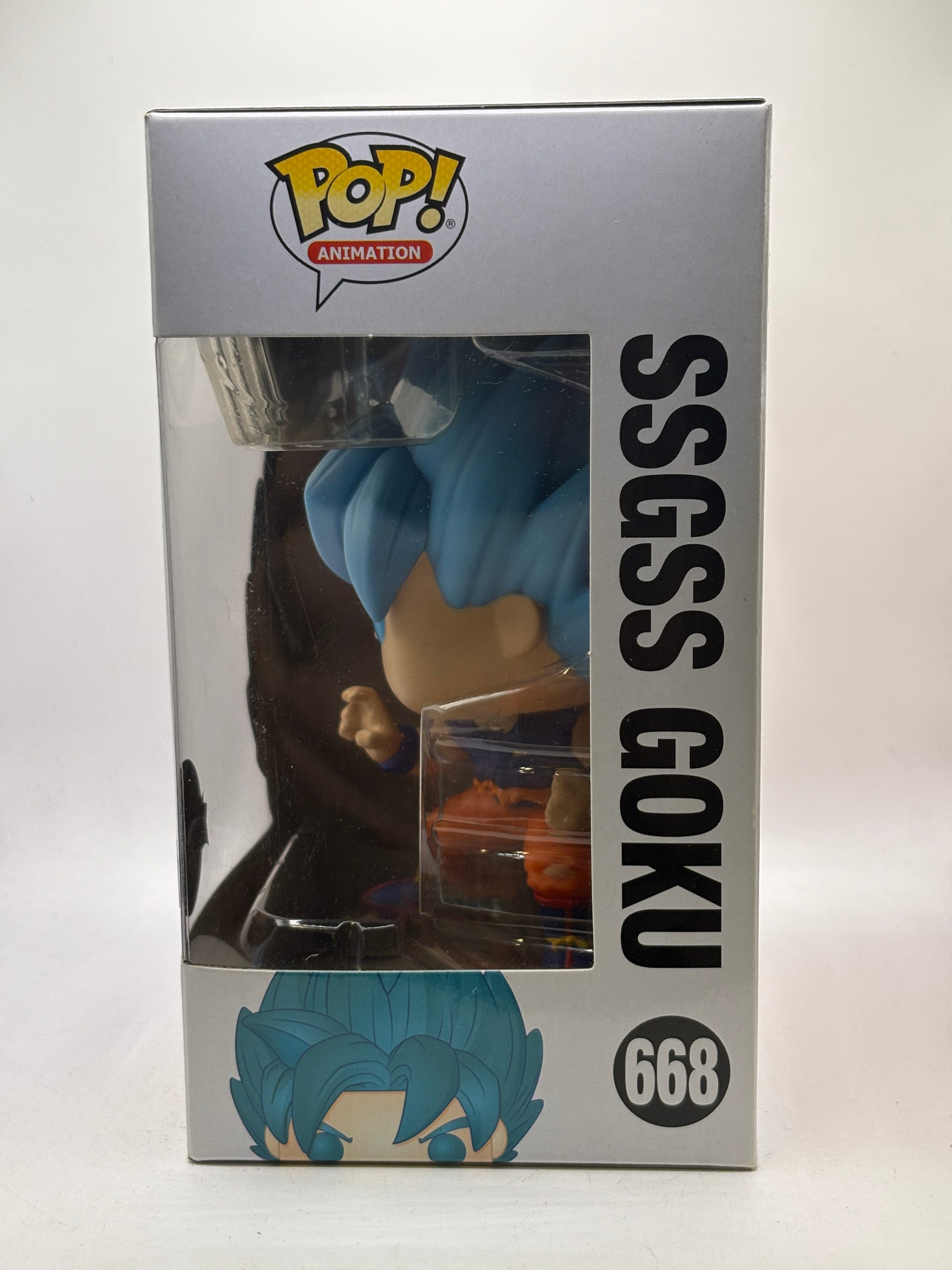 Funko POP! Animation Dragon Ball Super #668 SSGSS Goku Special Edition Figure image 2