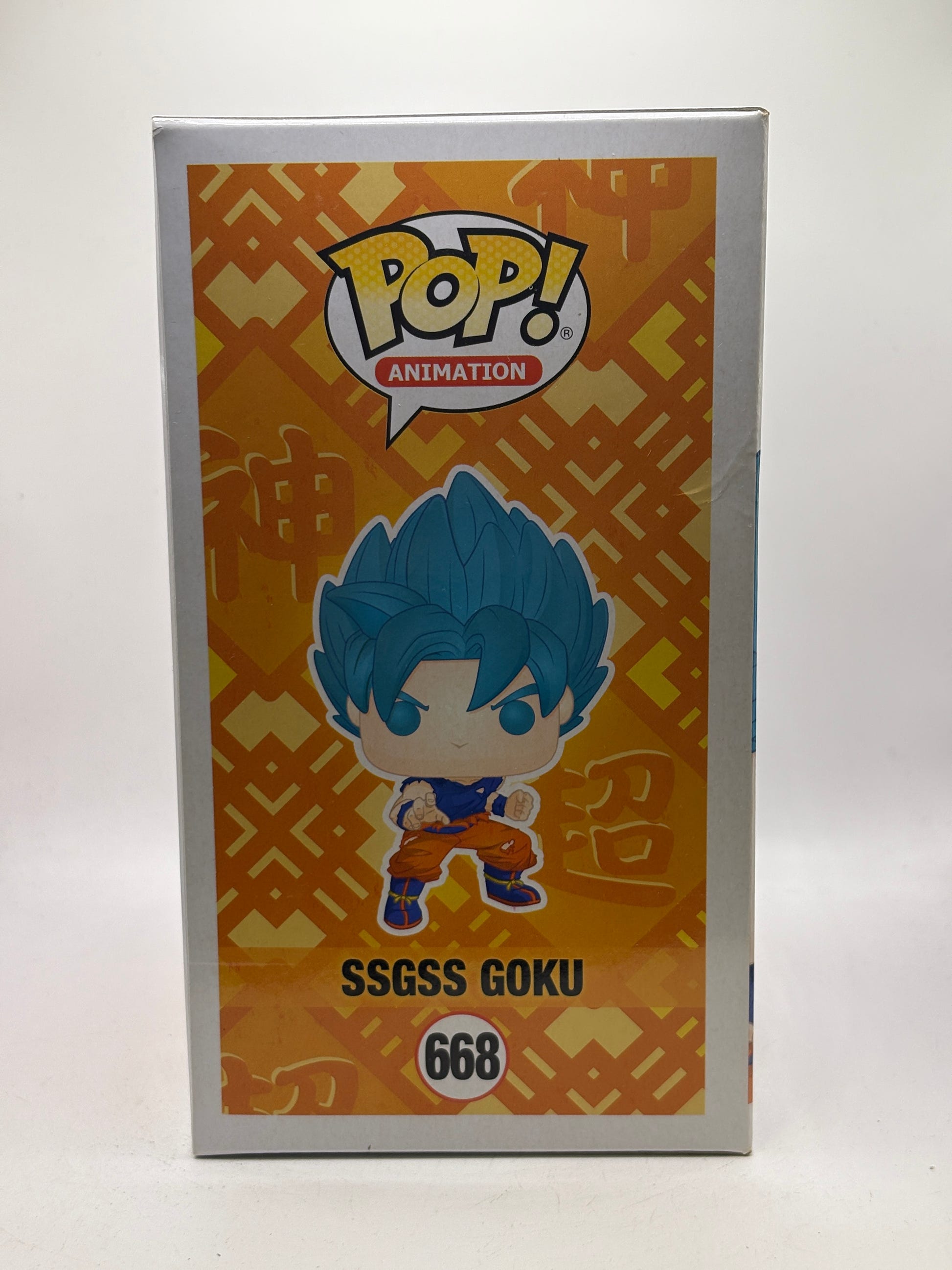 Funko POP! Animation Dragon Ball Super #668 SSGSS Goku Special Edition Figure image 4