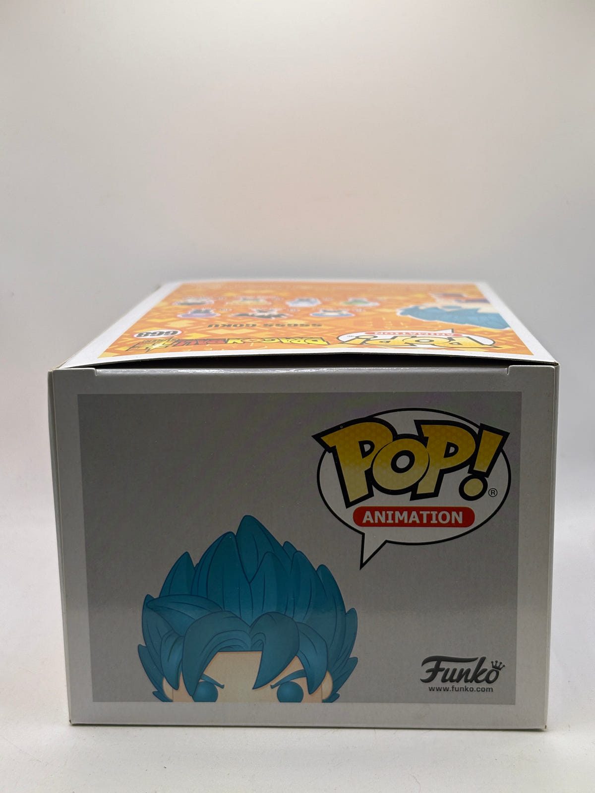 Funko POP! Animation Dragon Ball Super #668 SSGSS Goku Special Edition Figure image 5