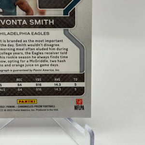 2021 Panini Chronicles Prizm #PB-8 Devonta Smith Black Red Auto /99 Rookie FRENLY BRICKS - Open 7 Days