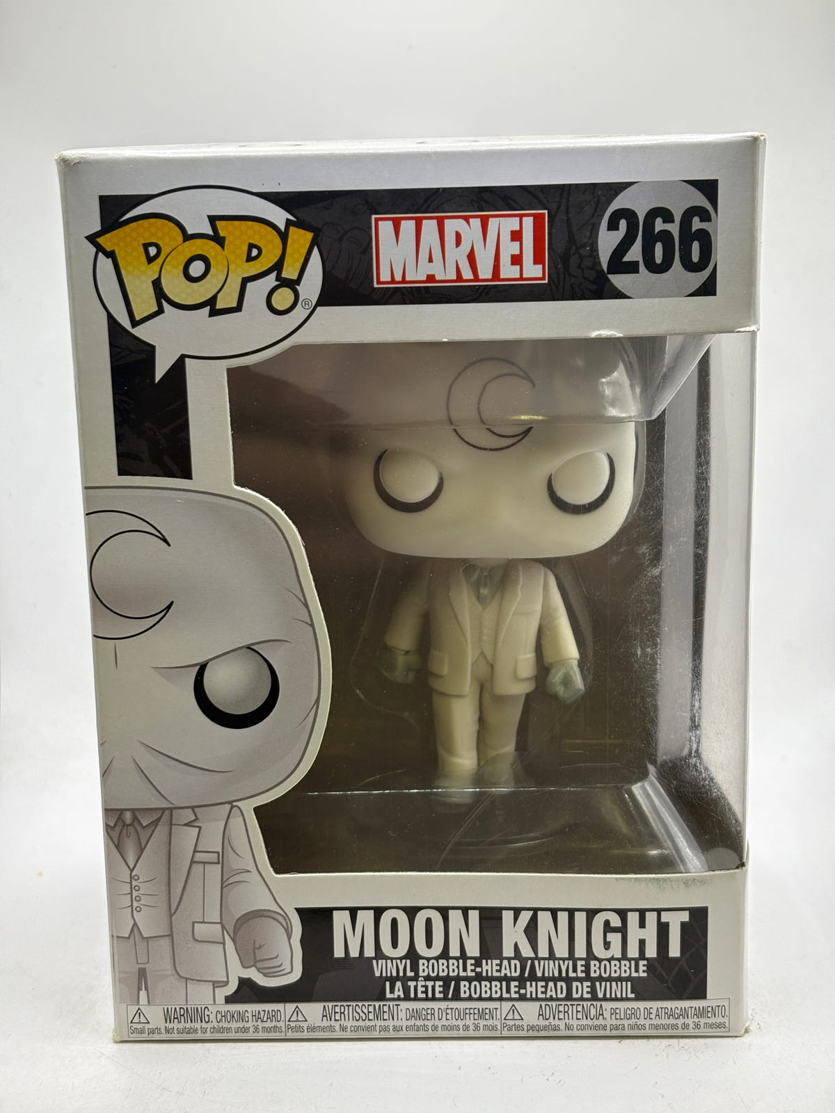 Funko POP! Marvel #266 Moon Knight Vinyl Bobble-Head image 1