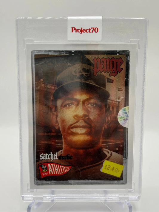 2021 Topps Project70 #53 1965 Topps Baseball Satchel Paige by DJ Skee FRENLY BRICKS - Open 7 Days