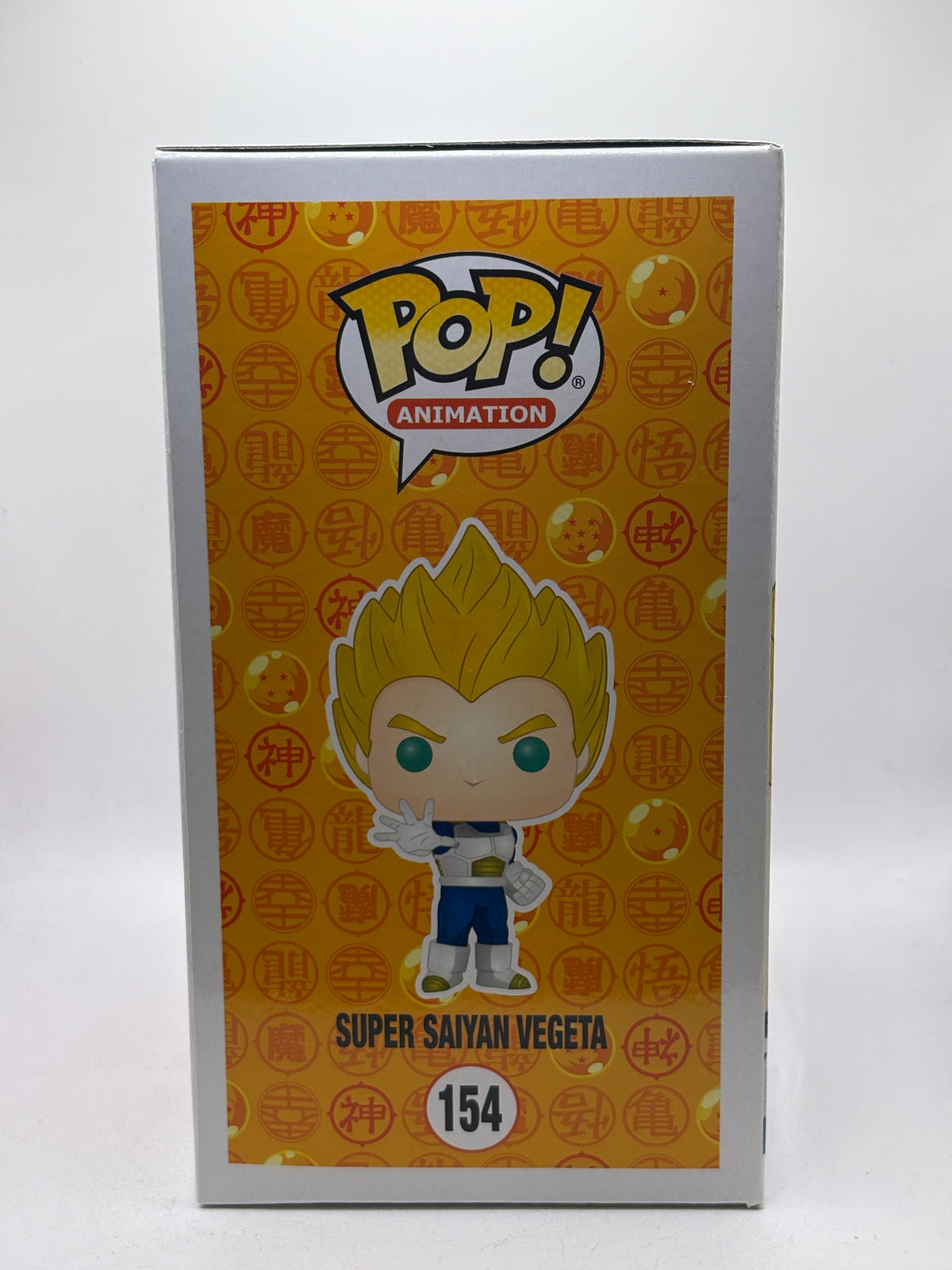 Funko POP! Animation Dragon Ball Z #154 Super Saiyan Vegeta 2019 Summer Red Chrome image 4