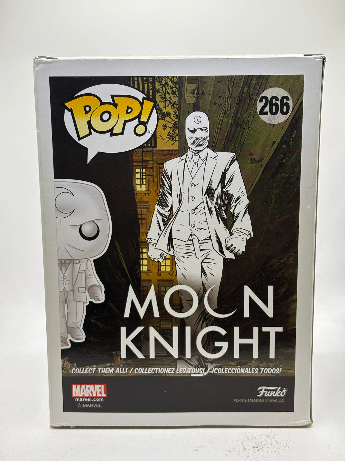 Funko POP! Marvel #266 Moon Knight Vinyl Bobble-Head image 3