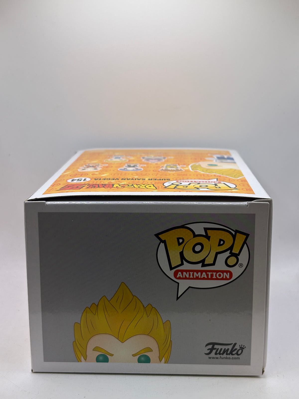Funko POP! Animation Dragon Ball Z #154 Super Saiyan Vegeta 2019 Summer Red Chrome image 5