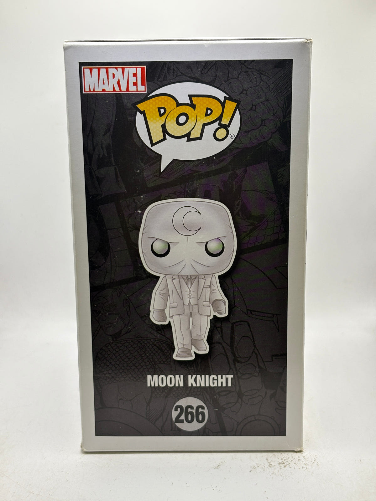 Funko POP! Marvel #266 Moon Knight Vinyl Bobble-Head image 4