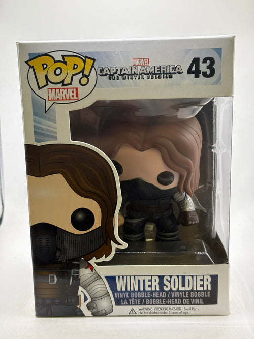 Funko POP! Marvel Captain America #43 Winter Soldier Vinyl Bobble Head