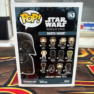 Funko Pop Star Wars Rogue One Darth Vader 143 Pop! #143 Vinyl Bobble-Head FRENLY BRICKS - Open 7 Days