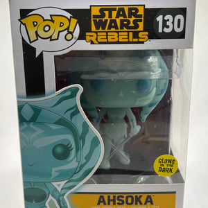 Funko POP! Star Wars Rebels #130 Ahsoka Glow Vinyl Bobble Head FRENLY BRICKS - Open 7 Days