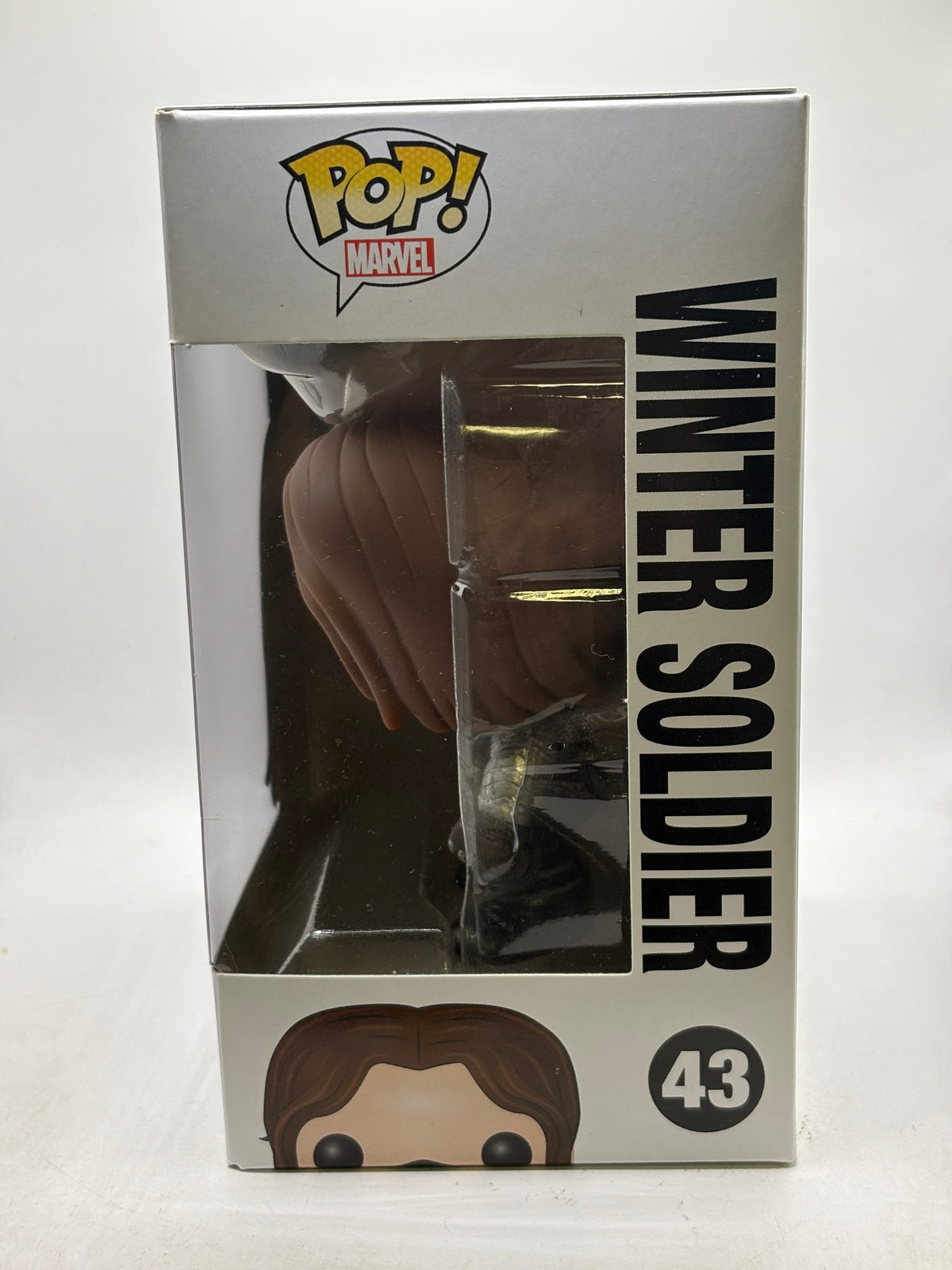 Funko POP! Marvel Captain America #43 Winter Soldier Vinyl Bobble Head image 2