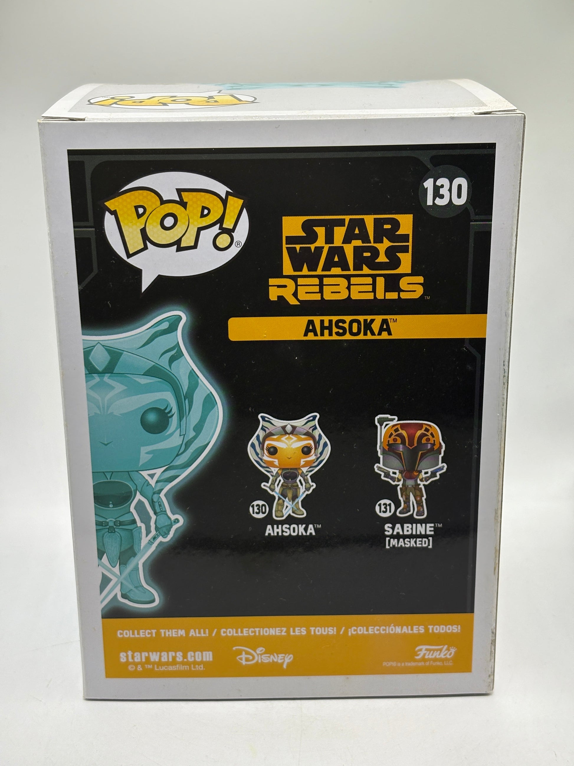 Funko POP! Star Wars Rebels #130 Ahsoka Glow Vinyl Bobble Head FRENLY BRICKS - Open 7 Days