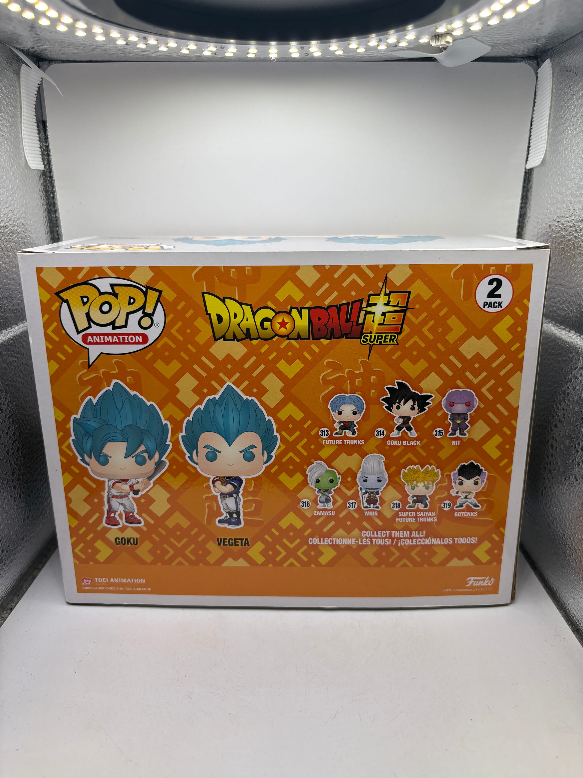Funko POP! Dragon Ball Super 2 Pack Goku & Vegeta Baseball Special Edition image 4