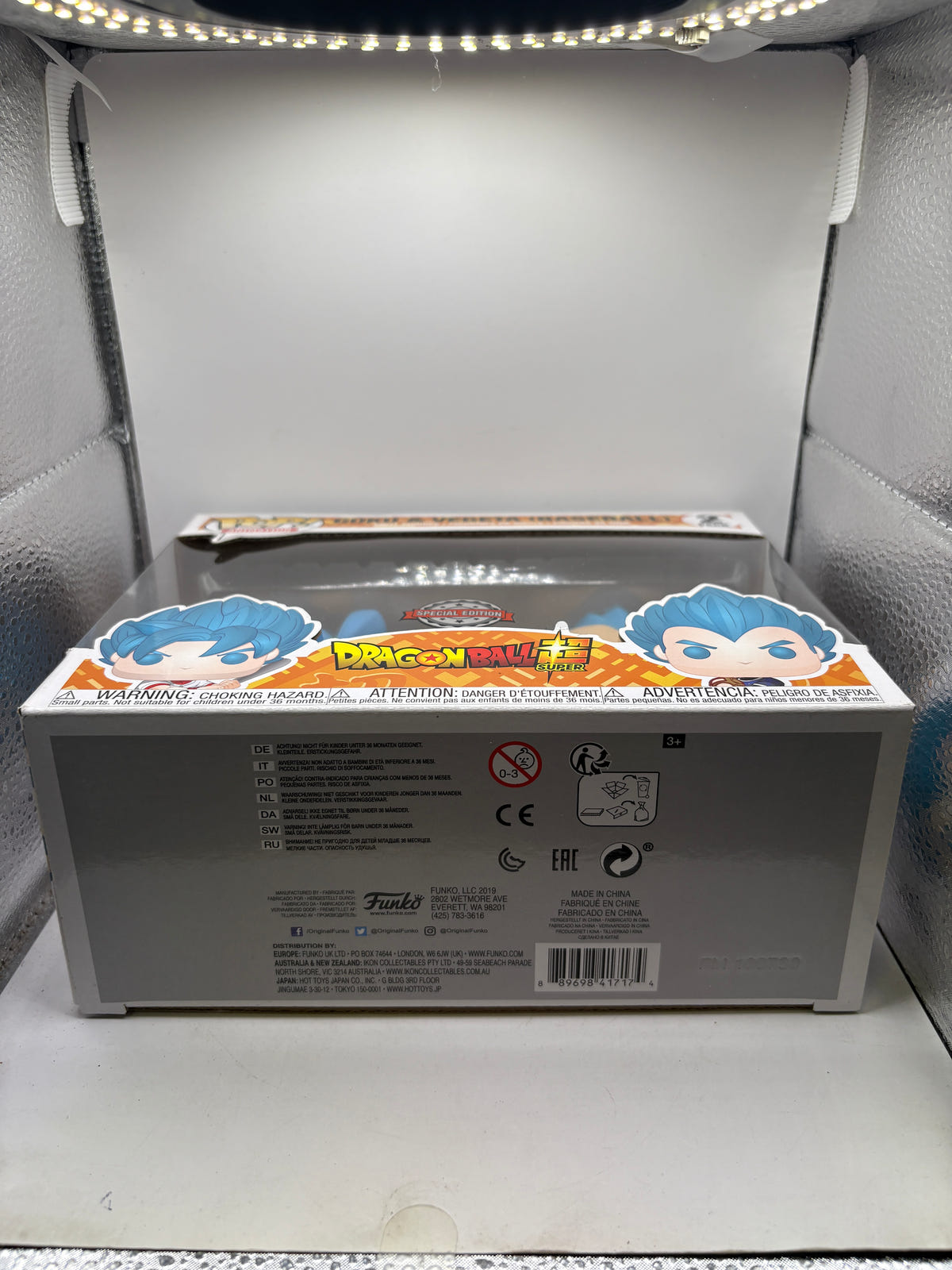 Funko POP! Dragon Ball Super 2 Pack Goku & Vegeta Baseball Special Edition image 6