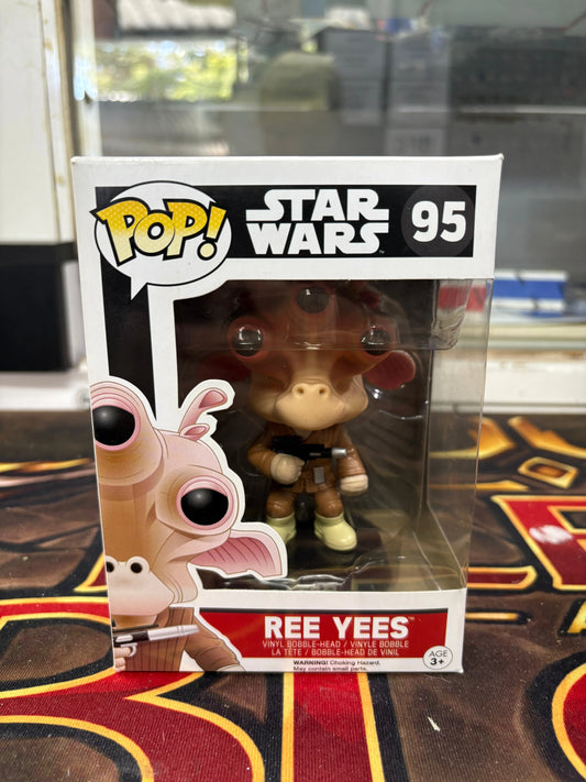 Funko Pop! Vinyl: Star Wars - Ree Yees #95 FRENLY BRICKS - Open 7 Days