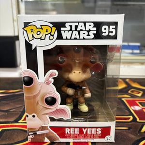 Funko Pop! Vinyl: Star Wars - Ree Yees #95 FRENLY BRICKS - Open 7 Days