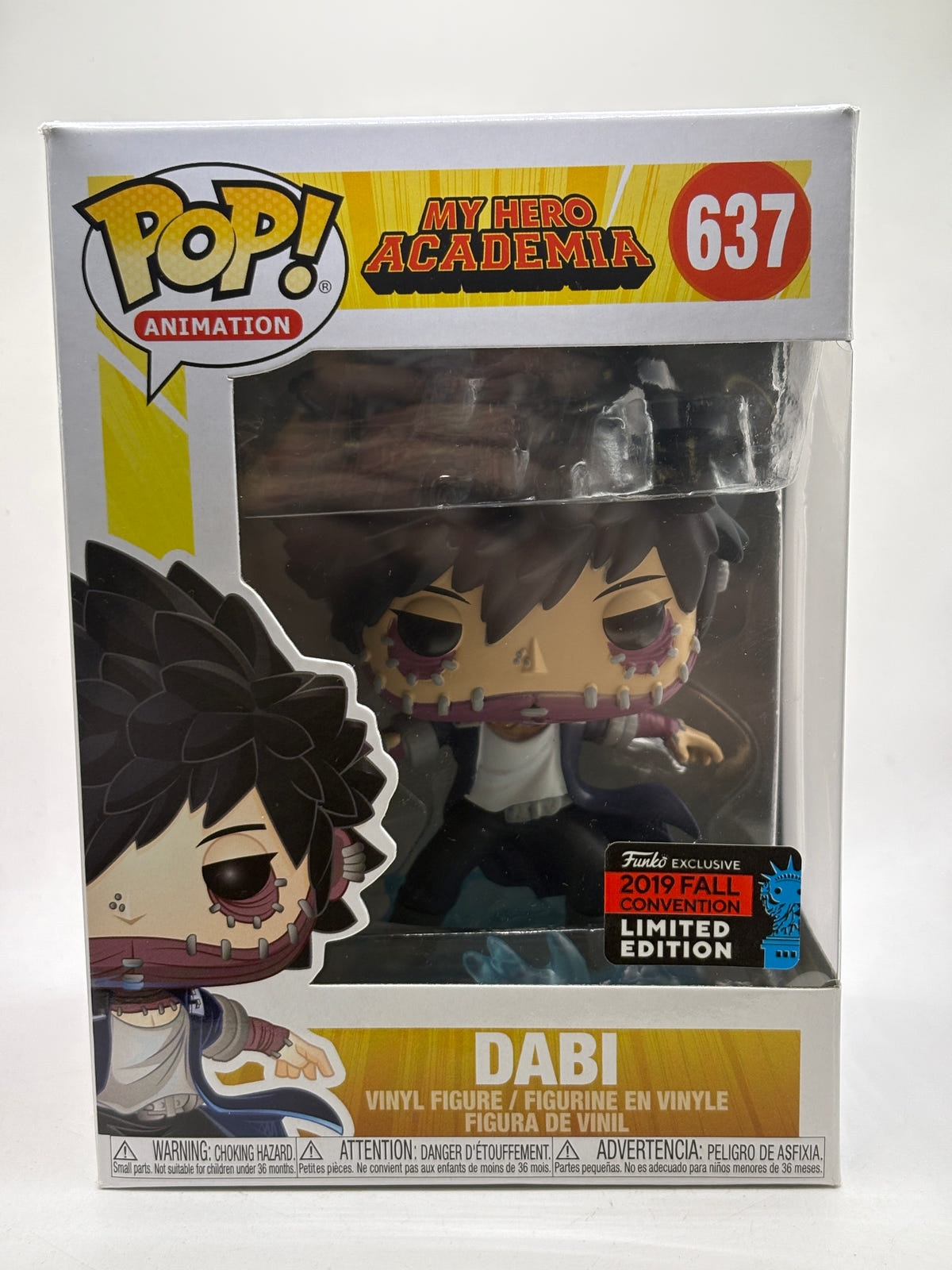 Funko POP! Animation My Hero Academia #637 Dabi 2019 Fall Limited image 1