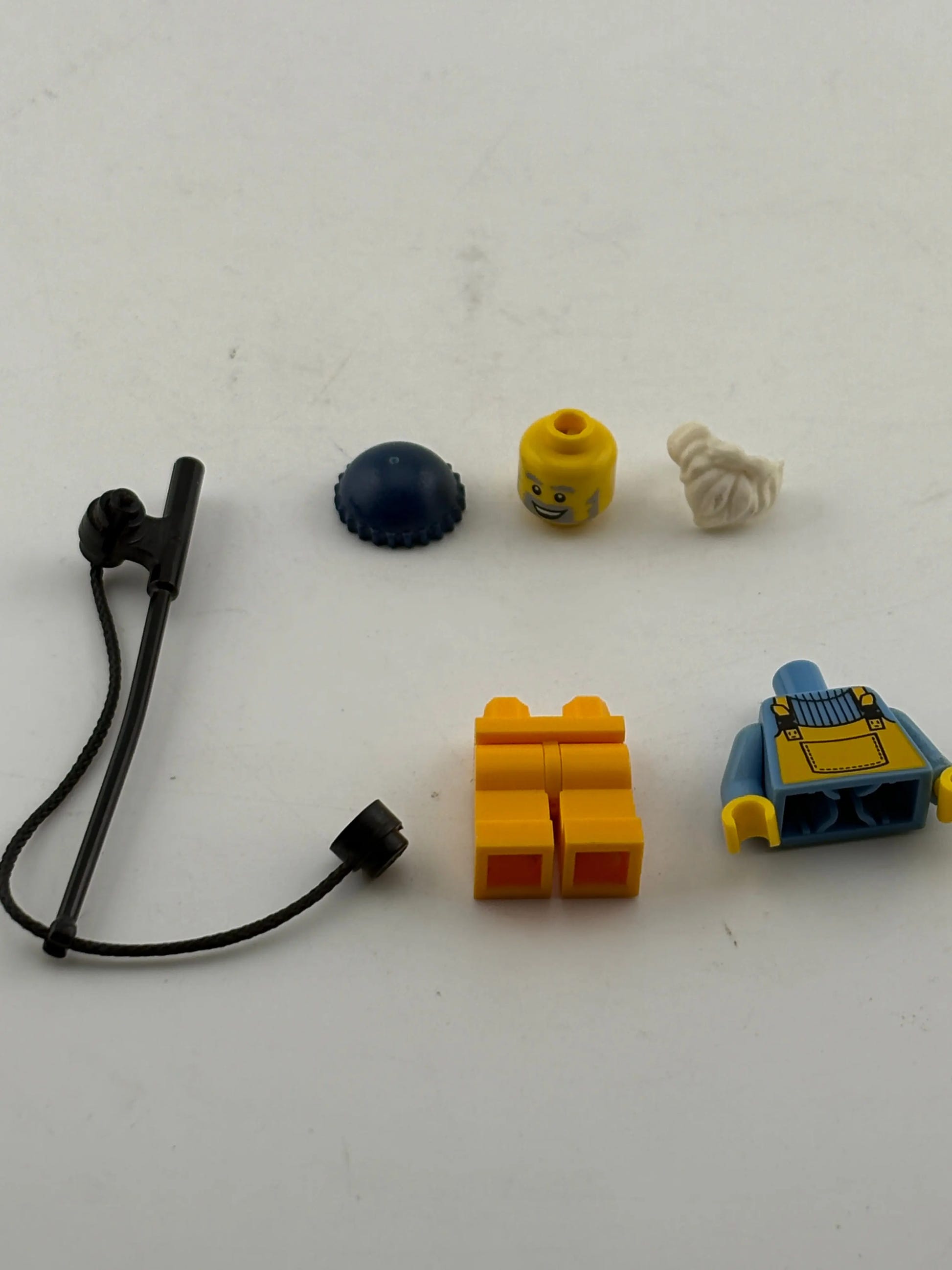 2011 Lego Minifigures Series 3 Retired Fisherman 8803 col037 FRENLY BRICKS - Open 7 Days image 3