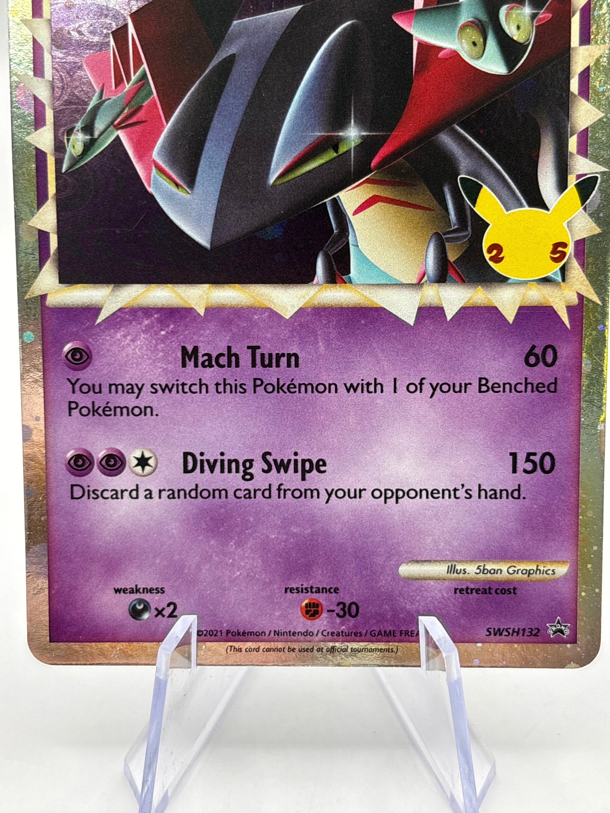Pokemon TCG Celebrations Promo - Dragapult Prime SWSH132 LP FRENLY BRICKS - Open 7 Days