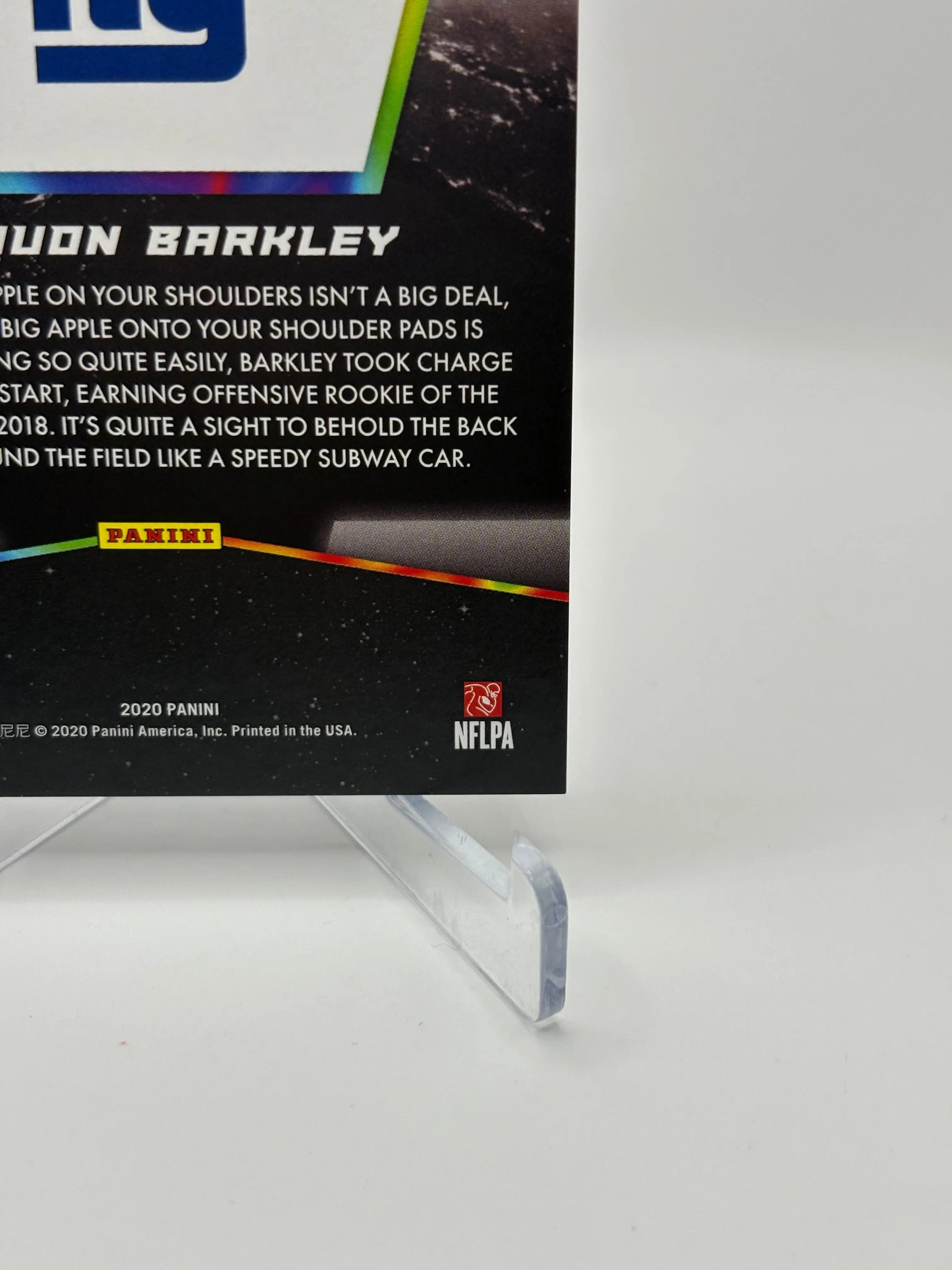 2020 Panini Case Hit #OH-9 Saquon Barkley On The Horizon FRENLY BRICKS - Open 7 Days