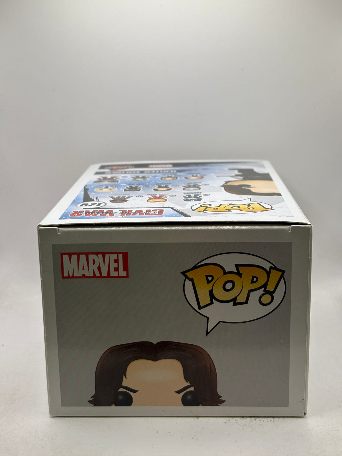 Funko POP! Marvel Civil War #129 Winter Soldier Vinyl Bobble Head image 5