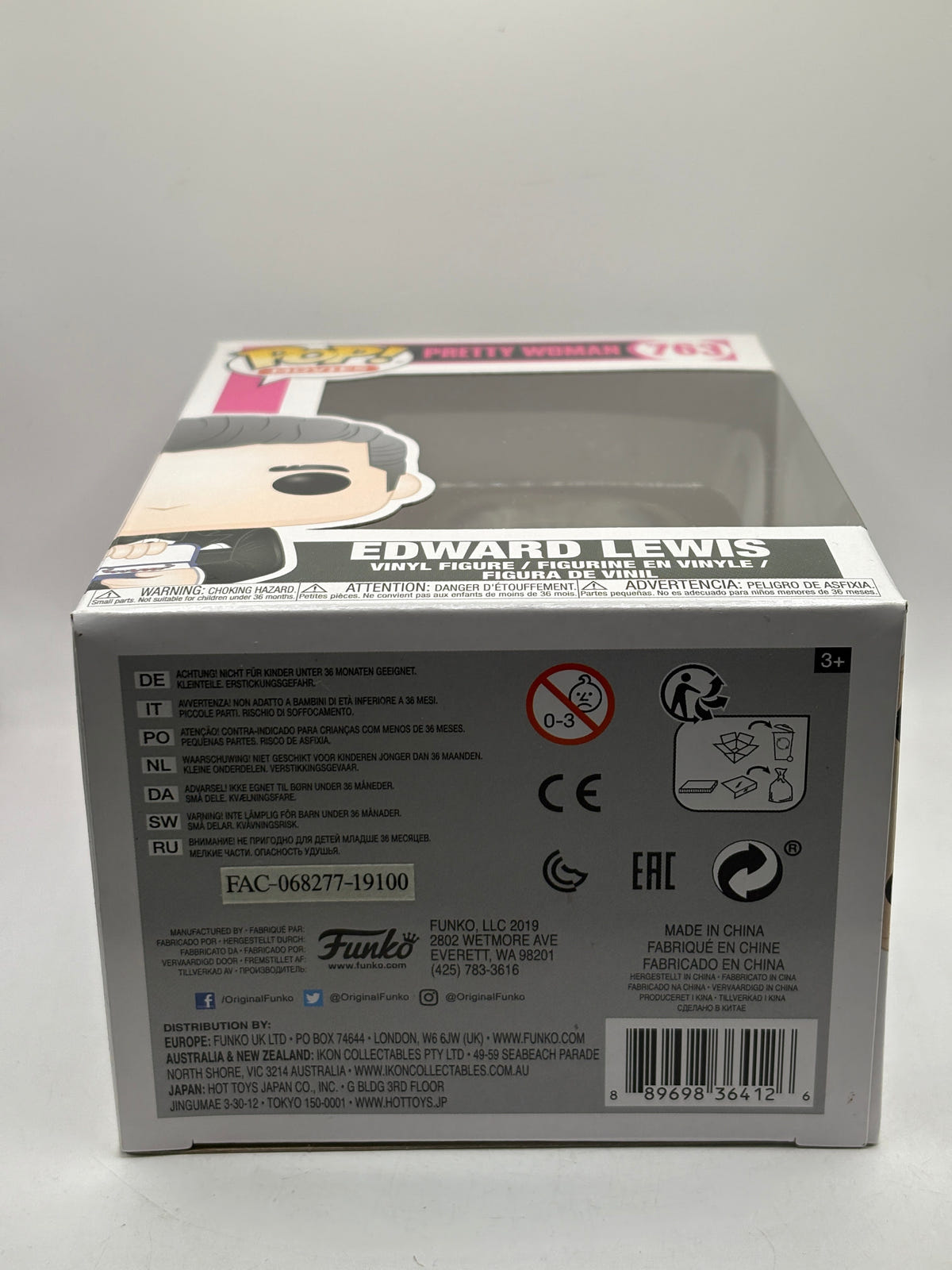 Funko POP! Movies Pretty Woman #763 Edward Lewis Vinyl Figure, photo 6 image 6