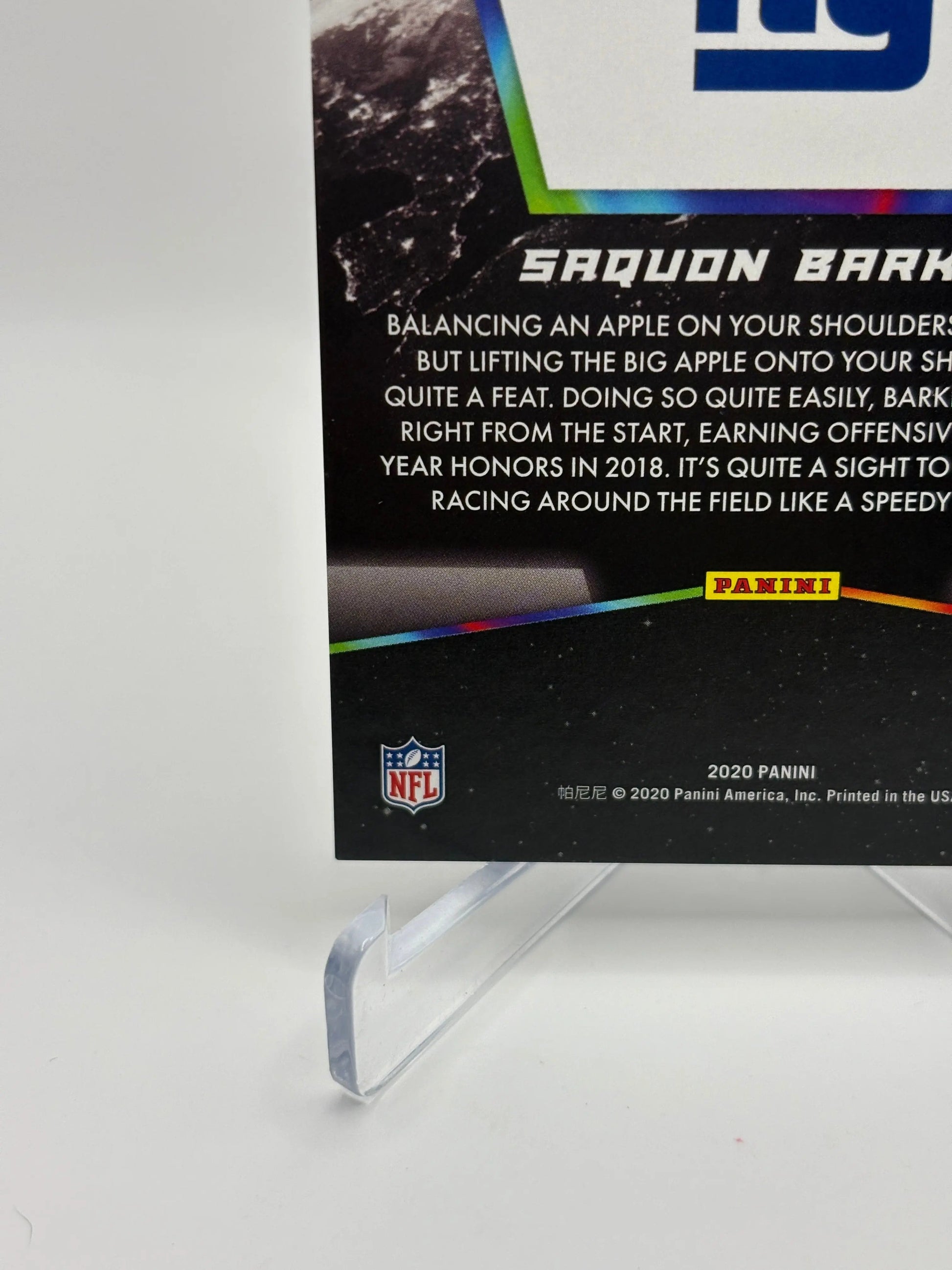 2020 Panini Case Hit #OH-9 Saquon Barkley On The Horizon FRENLY BRICKS - Open 7 Days