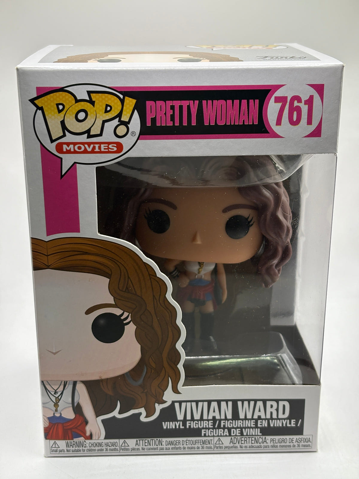 Funko POP! Movies Pretty Woman #761 Vivian Ward Vinyl Figure image 1