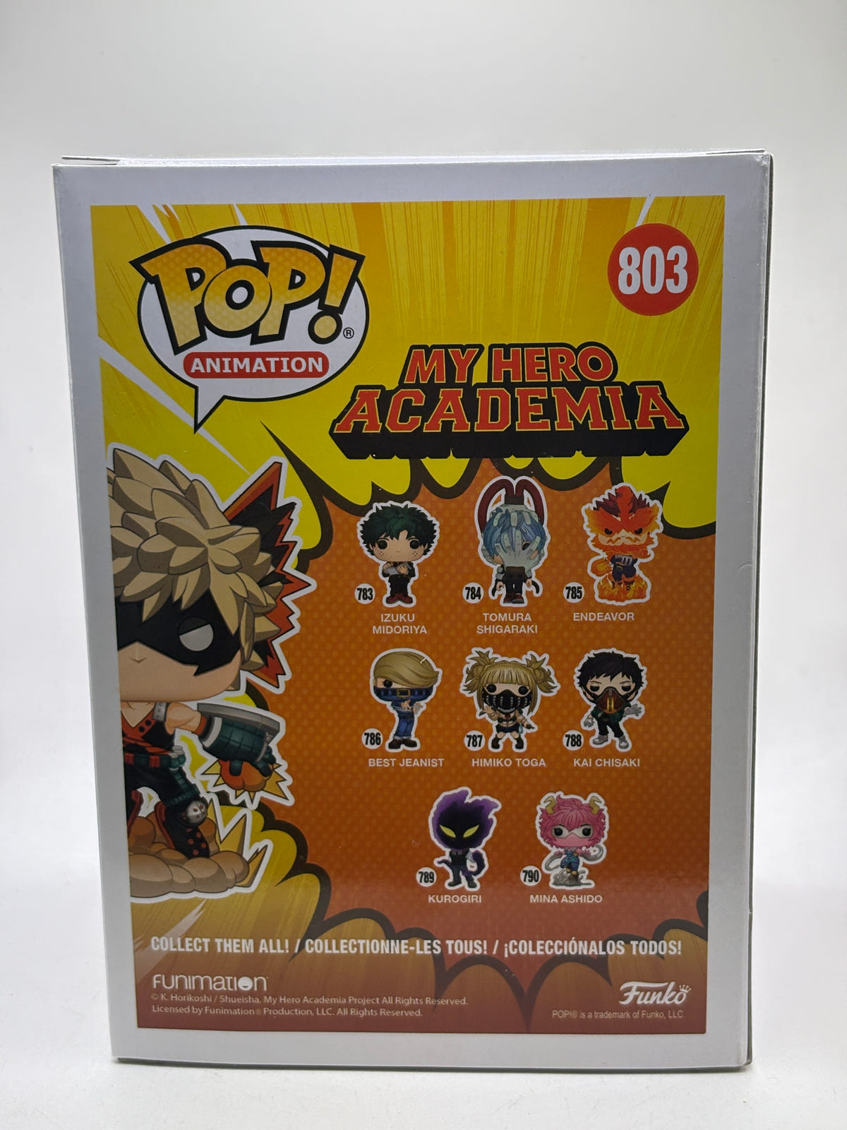 Funko POP! Animation My Hero Academia #803 Katsuki Bakugo 2020 Summer image 3