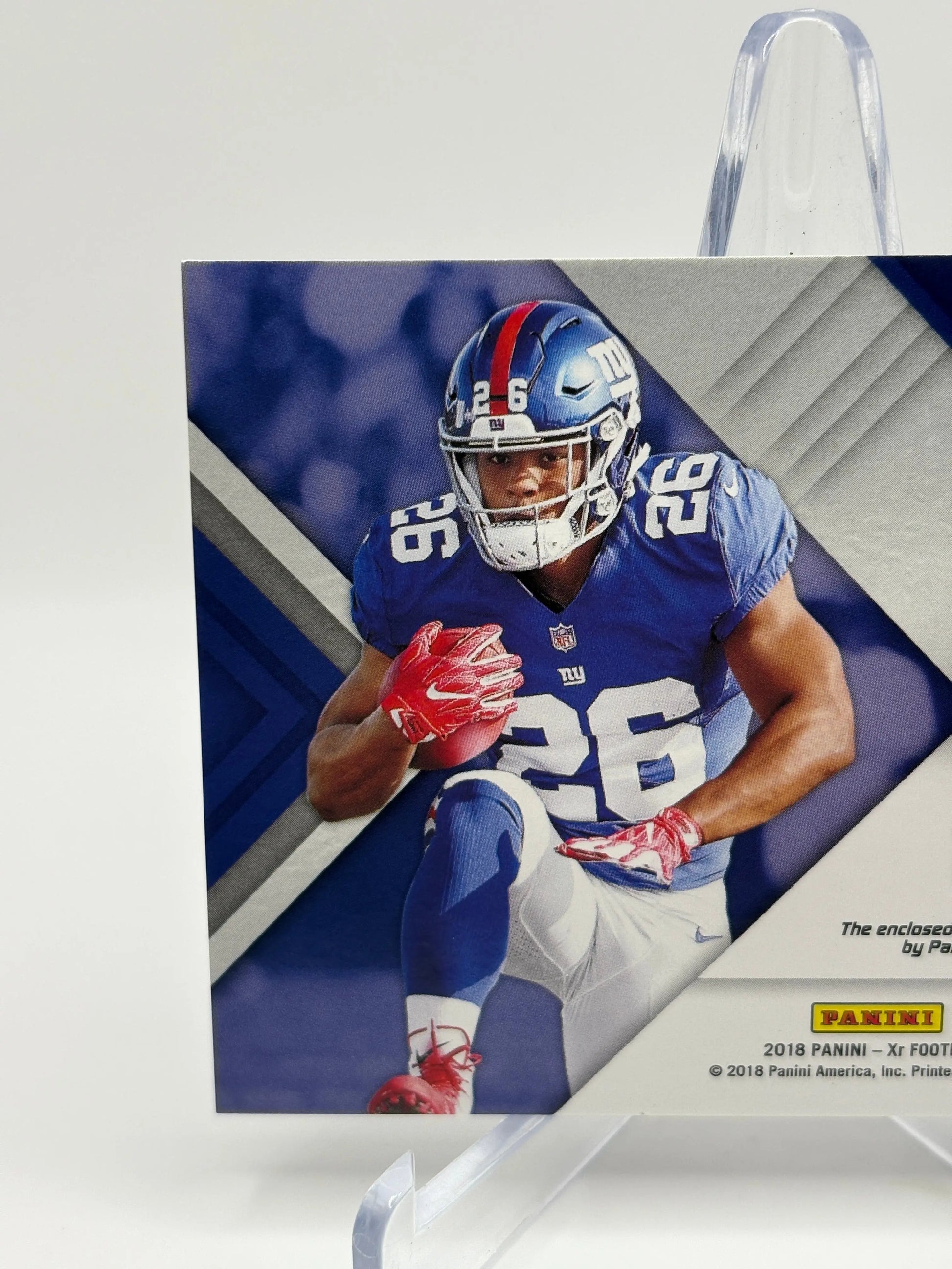 2018 Panini XR Football Saquon Barkley Auto /49 #LE-2 Luminous Endorsements FRENLY BRICKS - Open 7 Days