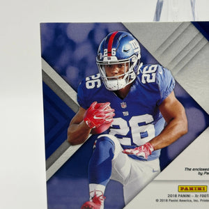 2018 Panini XR Football Saquon Barkley Auto /49 #LE-2 Luminous Endorsements FRENLY BRICKS - Open 7 Days