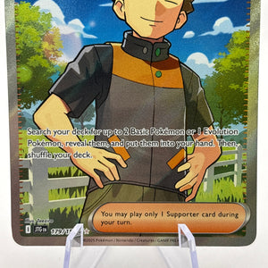 Pokemon TCG Journey Together - Brock’s Scouting 179/159 Illustration Rare NM FRENLY BRICKS - Open 7 Days
