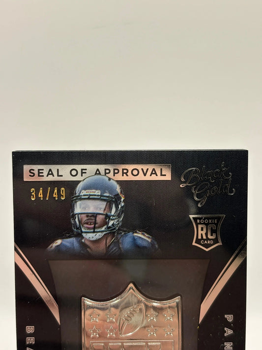 2015 Panini Black Gold #SOA-8 Kevin White /49 Rookie Seal of Approval FRENLY BRICKS - Open 7 Days