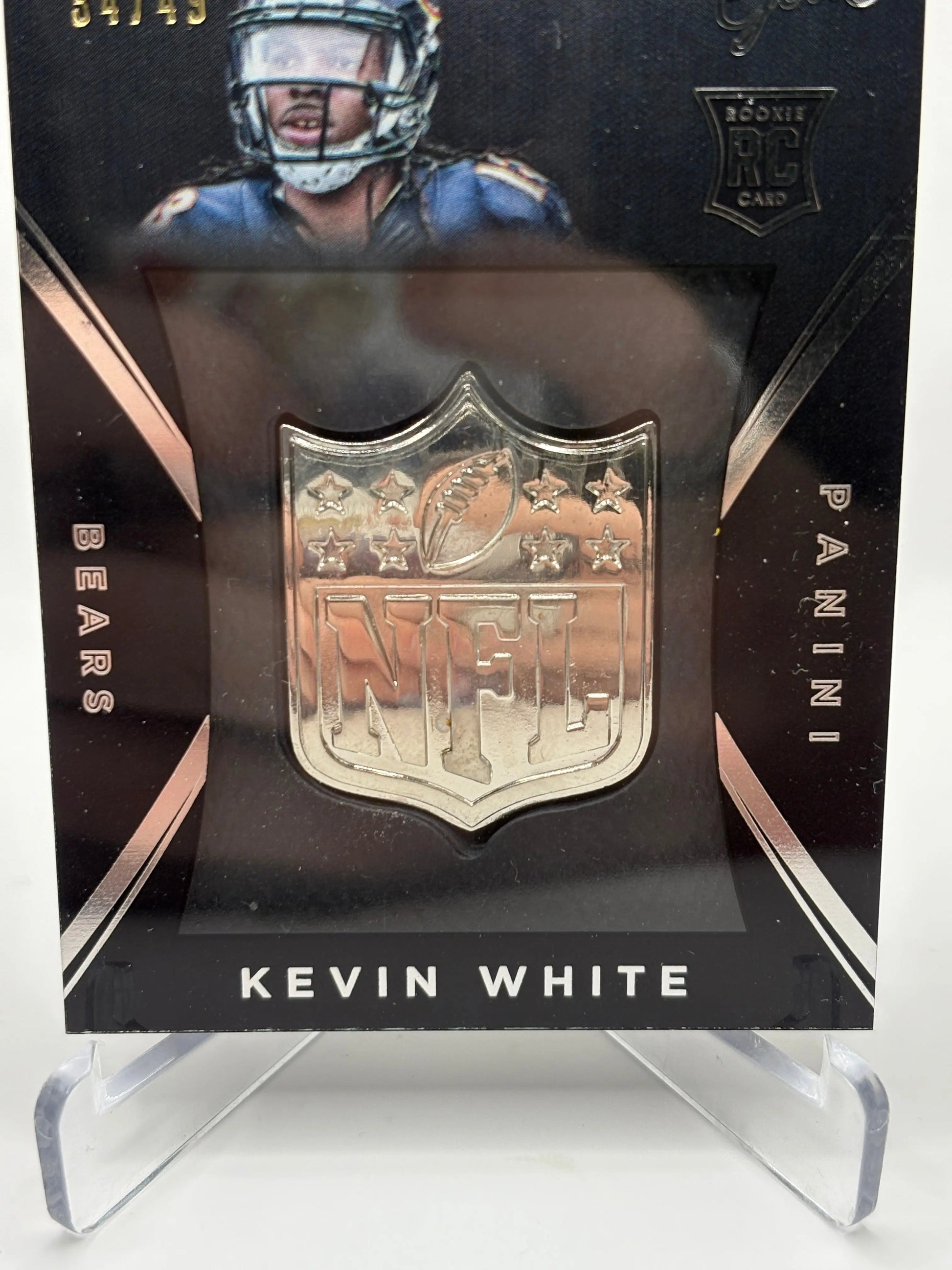 2015 Panini Black Gold #SOA-8 Kevin White /49 Rookie Seal of Approval FRENLY BRICKS - Open 7 Days